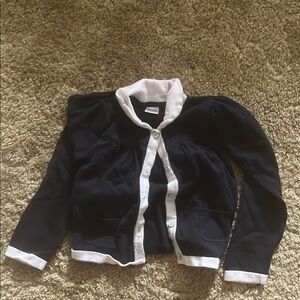 Gymboree Navy and White Kids Sweater